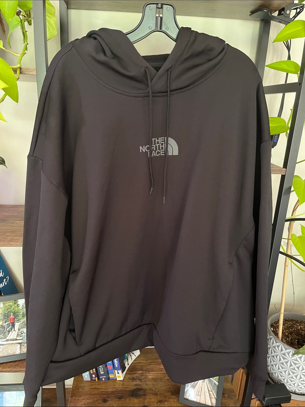 The North Face Men's Black Hoodie with Logo